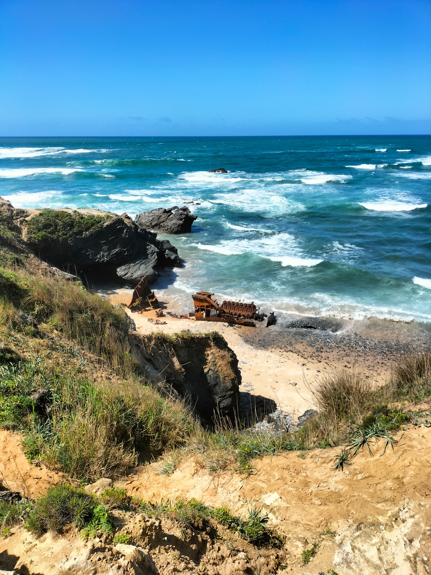 Atlantikküste in unmittelbarer Nähe
